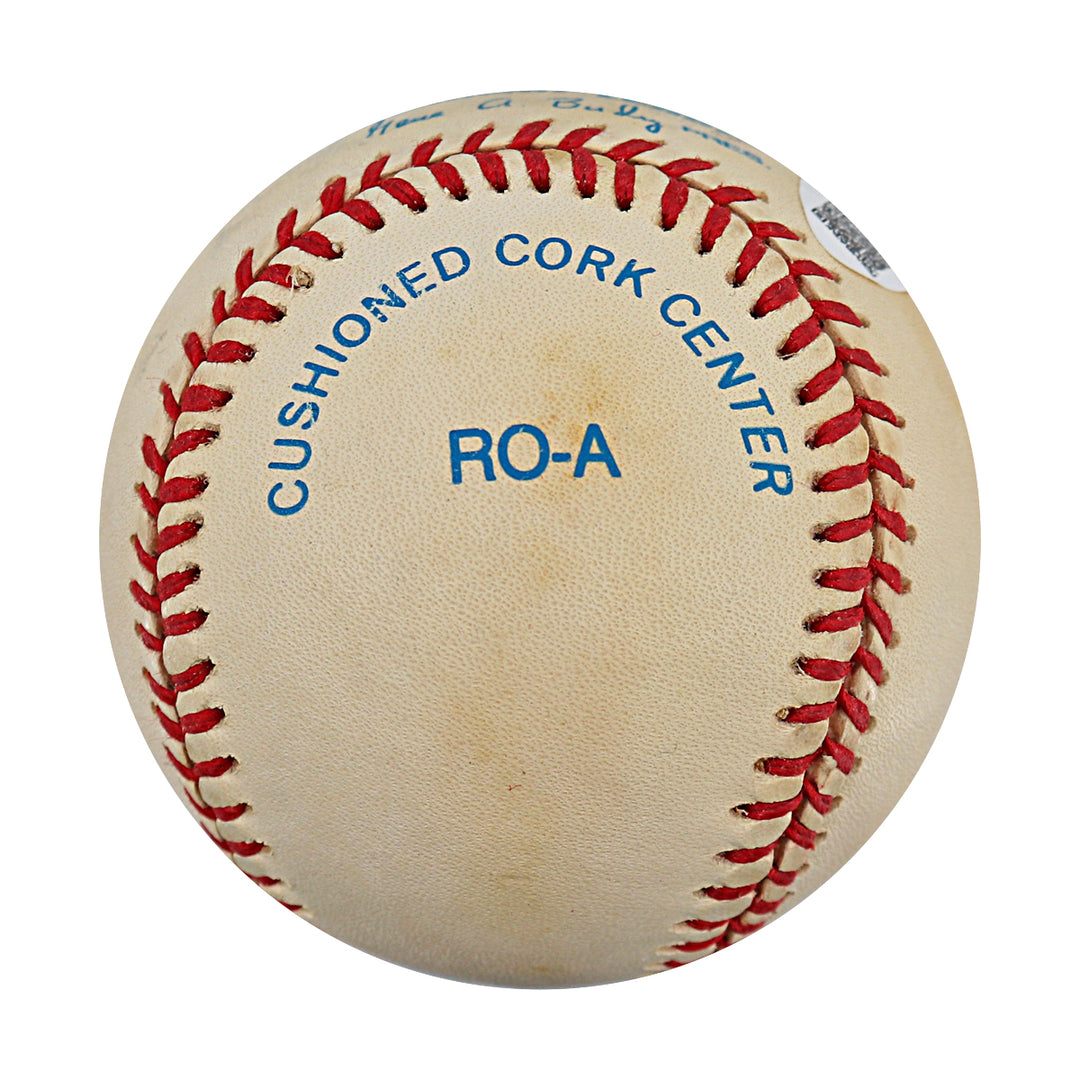 Graeme Lloyd New York Yankees Autographed OAL Baseball JSA COA