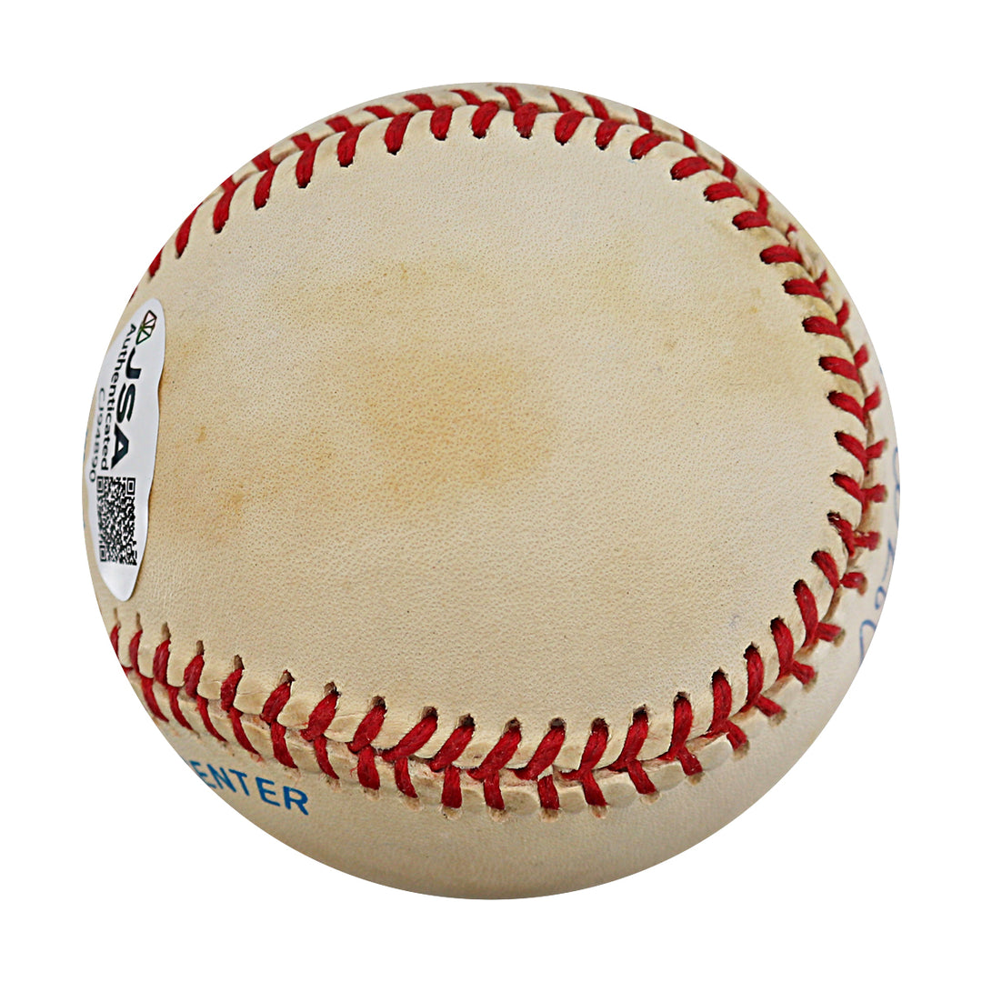 Graeme Lloyd New York Yankees Autographed OAL Baseball JSA COA