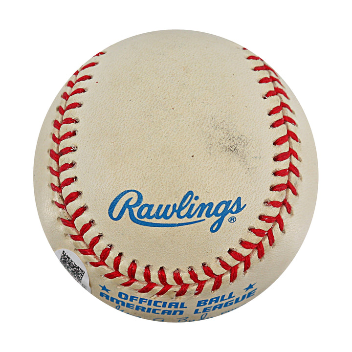 Juan Gonzalez Texas Rangers Autographed OAL Baseball JSA COA