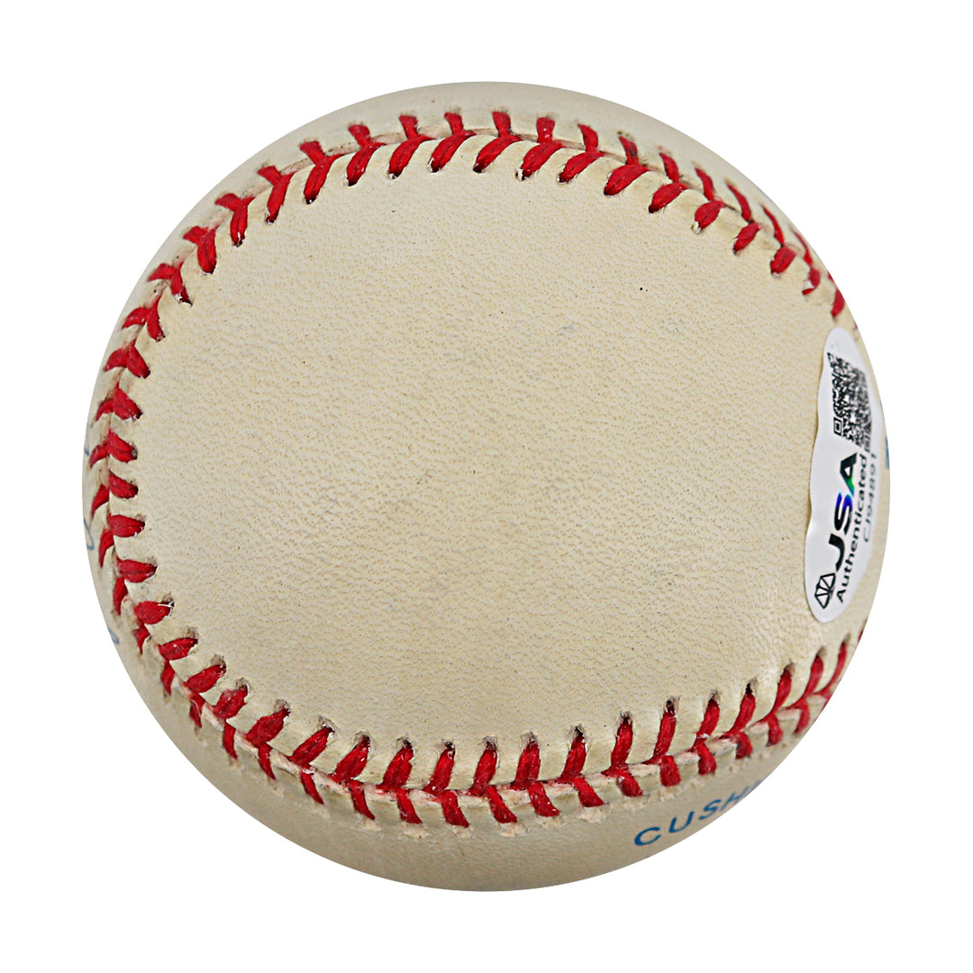 Juan Gonzalez Texas Rangers Autographed OAL Baseball JSA COA