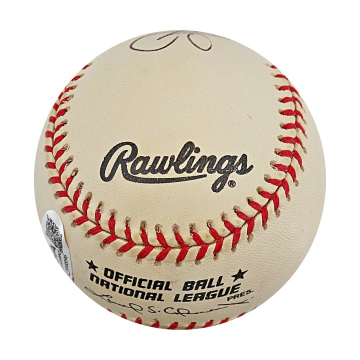 OJ Anderson New York Giants Autographed ONL Baseball JSA COA