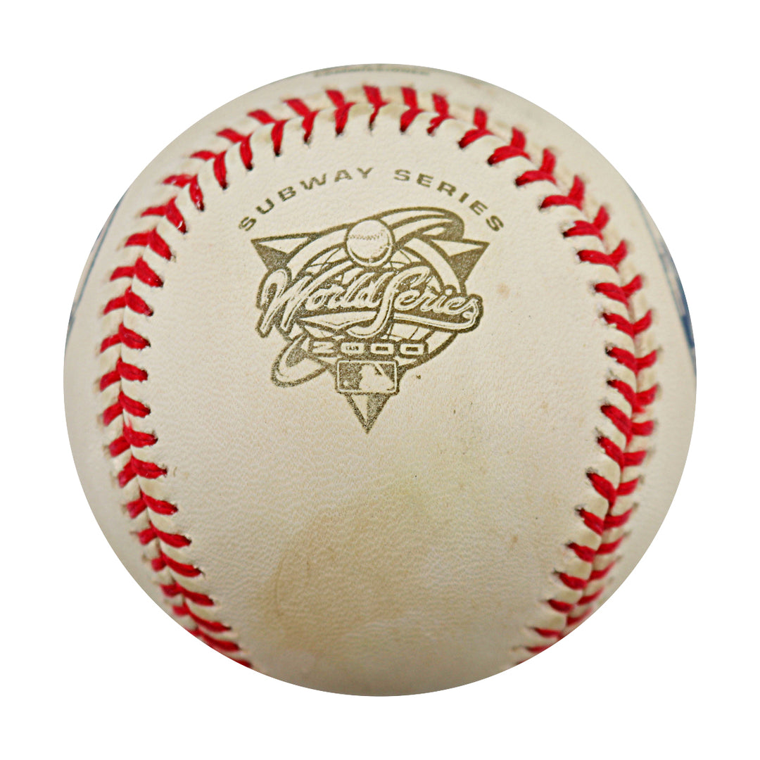 New York Yankees New York Mets 2000 World Series Official Baseball