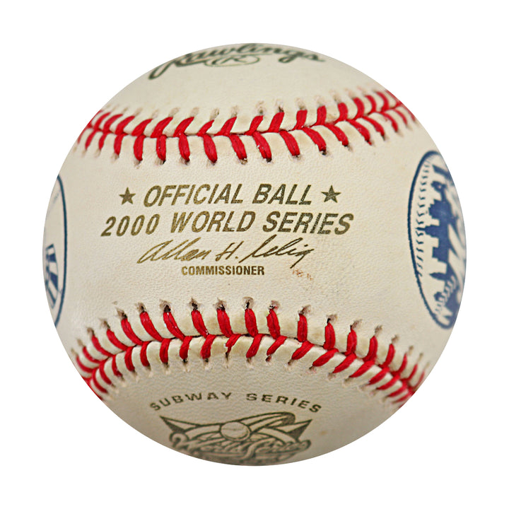 New York Yankees New York Mets 2000 World Series Official Baseball