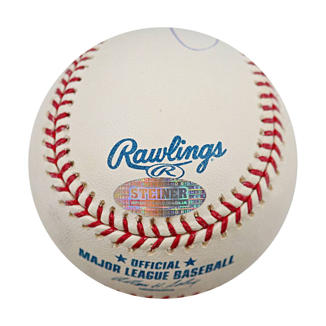 Tom Flash Gordon Royals Yankees Autographed OMLB Baseball MLB Holo Steiner COA