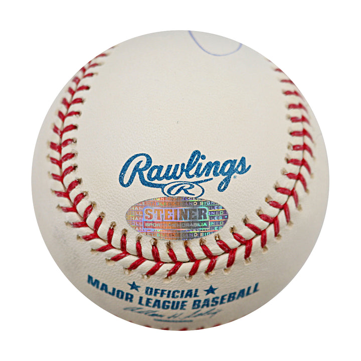 Tom Flash Gordon Royals Yankees Autographed OMLB Baseball MLB Holo Steiner COA