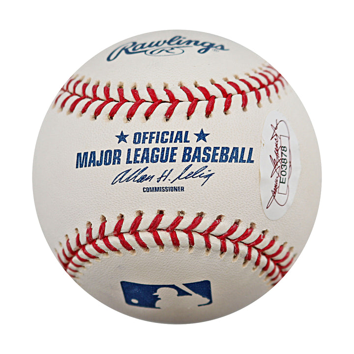 Cliff Lee Phillies Mariners Autographed OMLB Baseball JSA COA