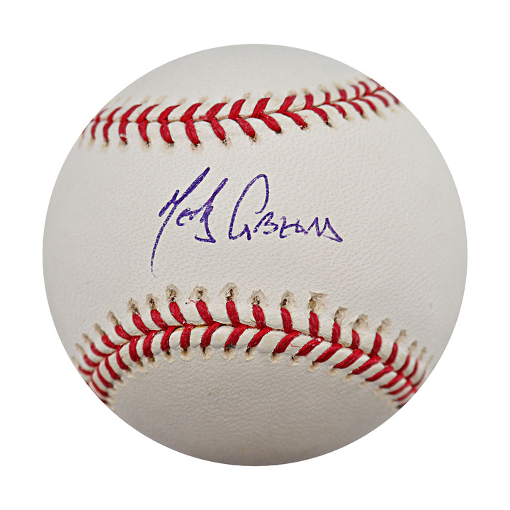 Melky Cabrera New York Yankees Autographed OMLB Baseball Steiner COA