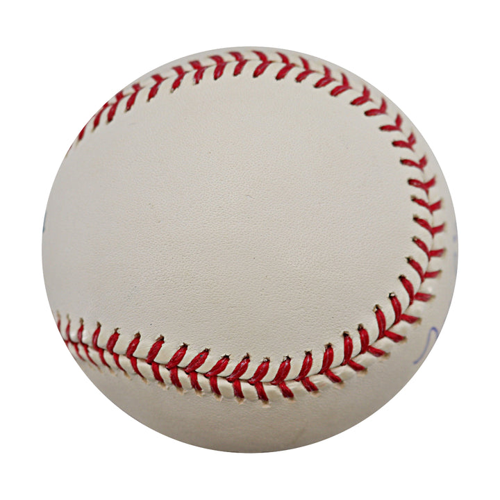 Fred McGriff Rays Braves Autographed Inscribed OMLB Baseball IronClad Auth Holo