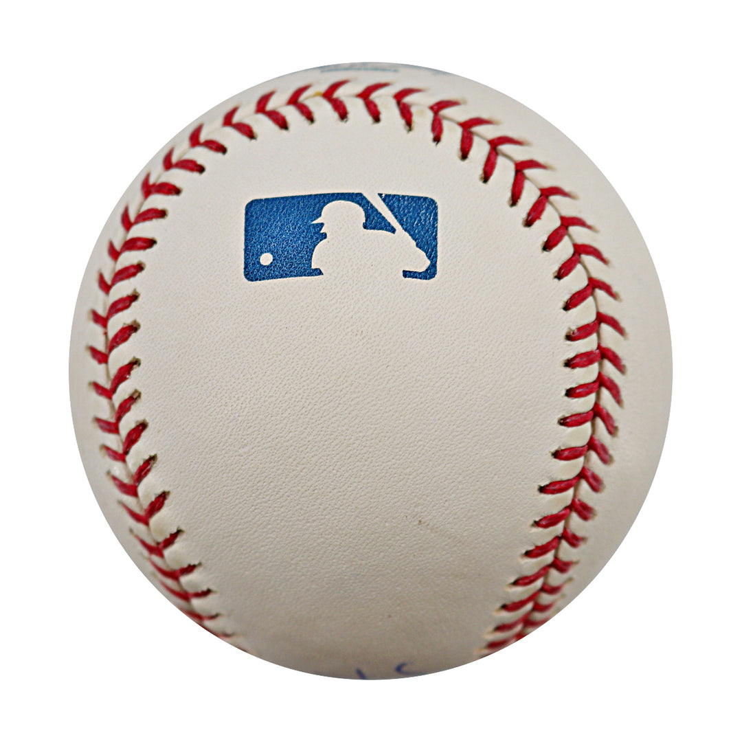 Fred McGriff Rays Braves Autographed Inscribed OMLB Baseball IronClad Auth Holo