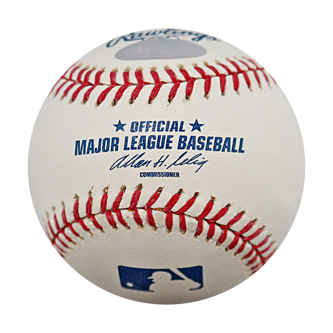 Darrell Rasner New York Yankees Autographed OMLB Baseball Steiner COA