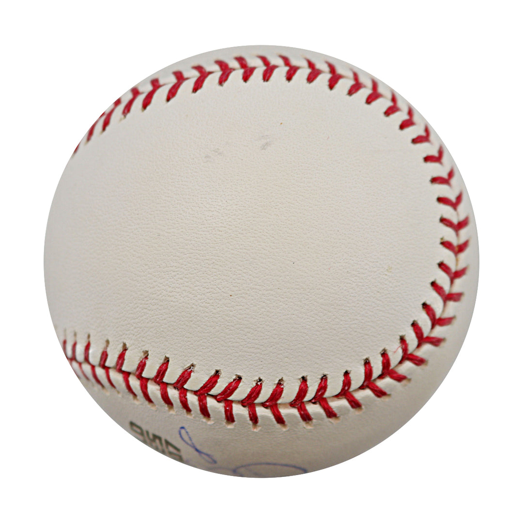 Manny Ramirez Red Sox Autographed 2007 World Series Logo Baseball Steiner COA