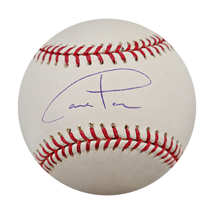 Carl Pavano Boston Red Sox Autographed OMLB Baseball Steiner Holo