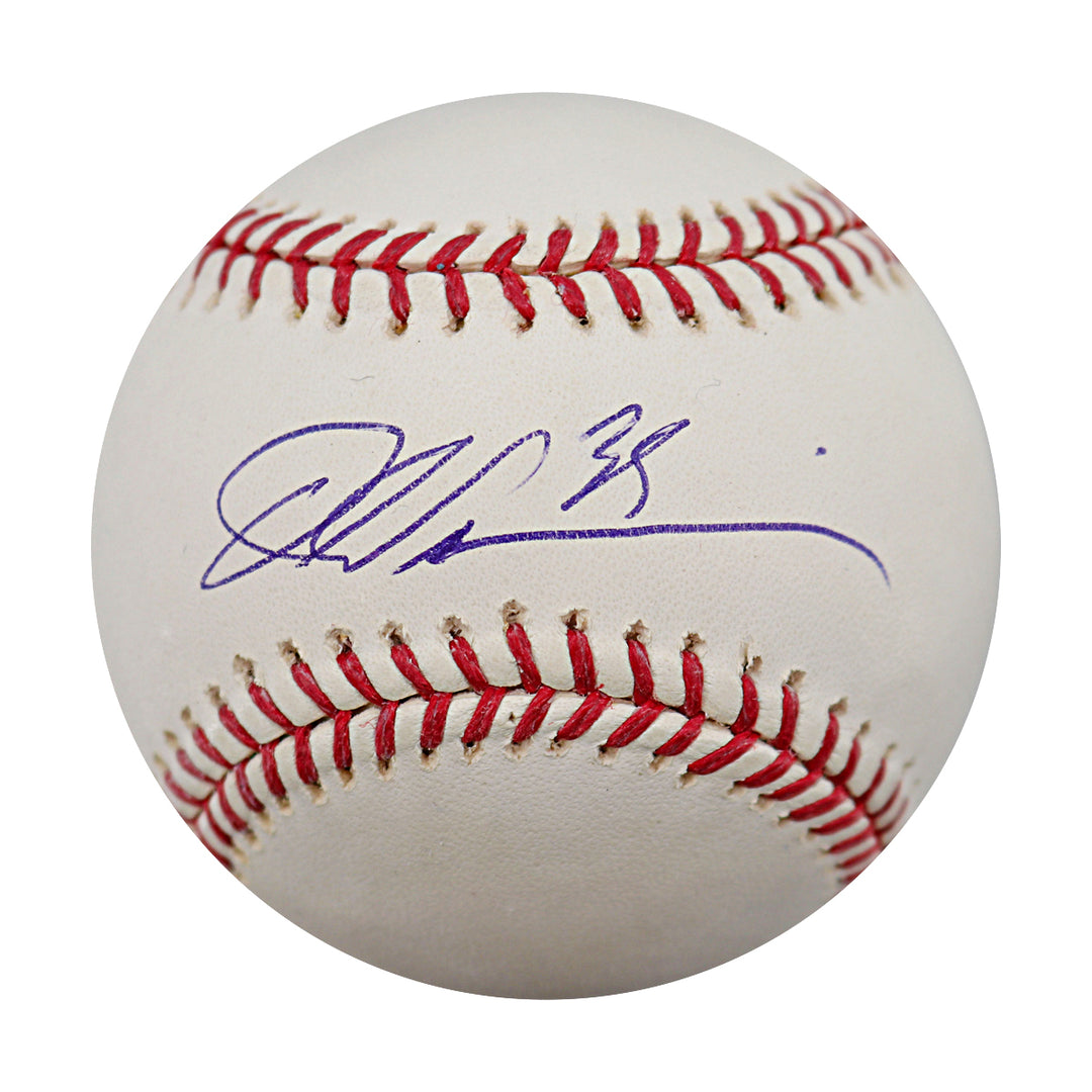 Dontrelle Willis Miami Marlins Autographed OMLB Baseball Tri Star & MLB Holo