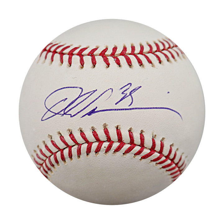 Dontrelle Willis Miami Marlins Autographed OMLB Baseball Tri Star & MLB Holo