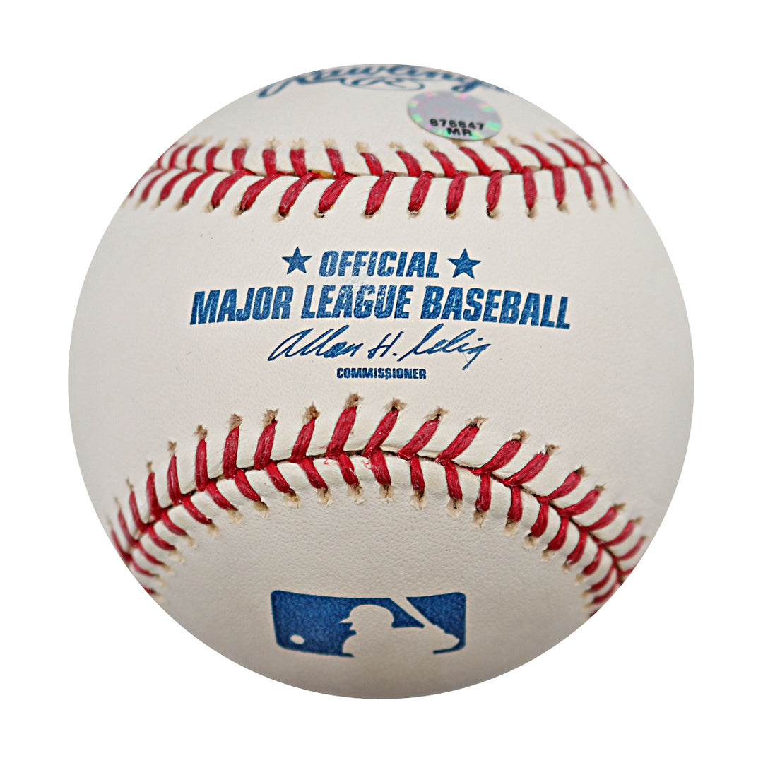 Dontrelle Willis Miami Marlins Autographed OMLB Baseball Tri Star & MLB Holo