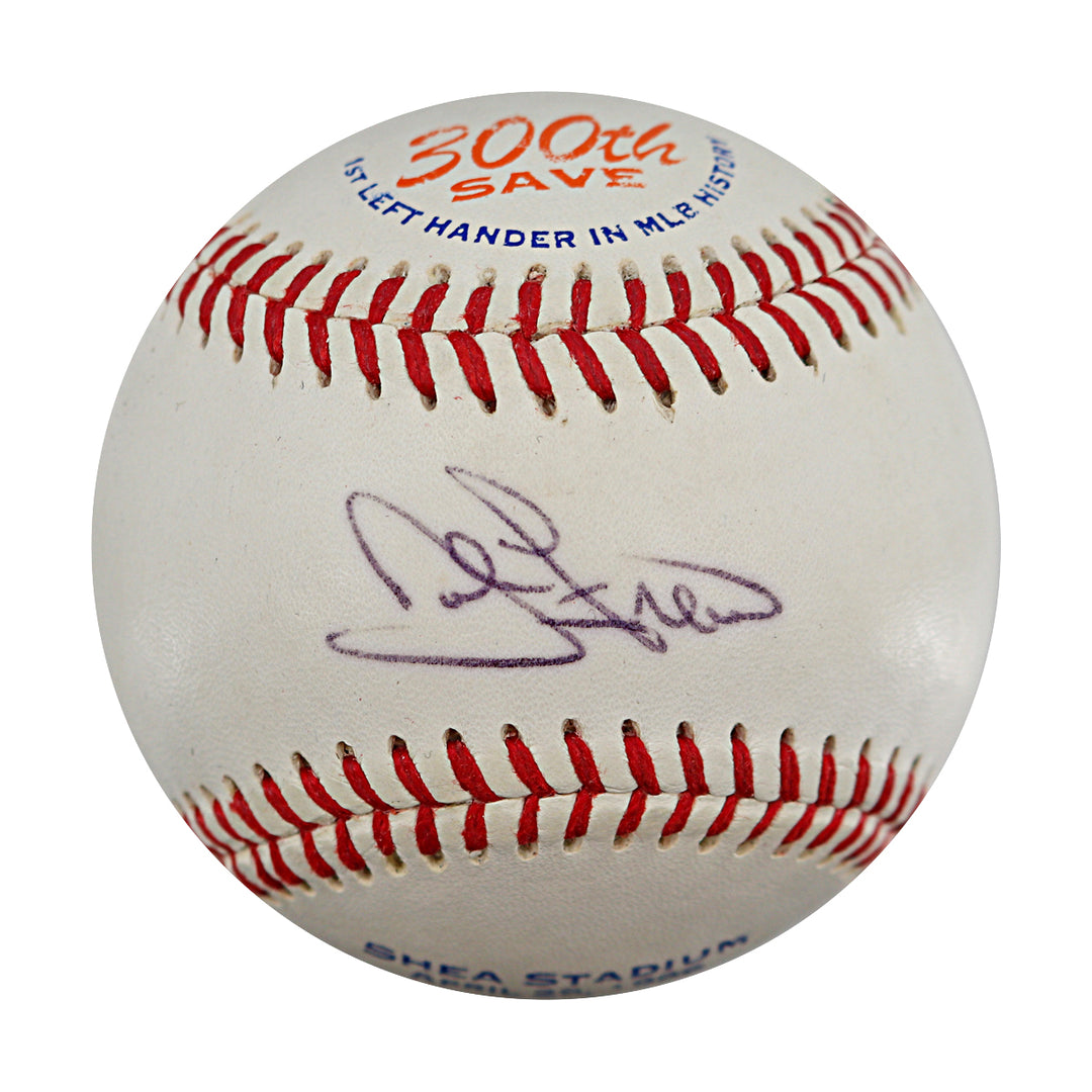 John Franco New York Mets Autographed 300th Save Baseball JSA COA