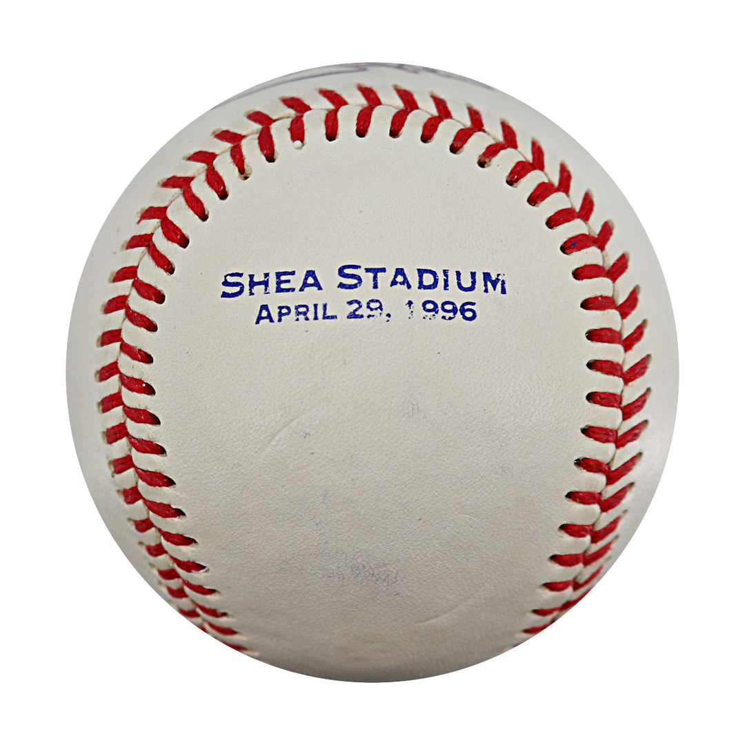 John Franco New York Mets Autographed 300th Save Baseball JSA COA