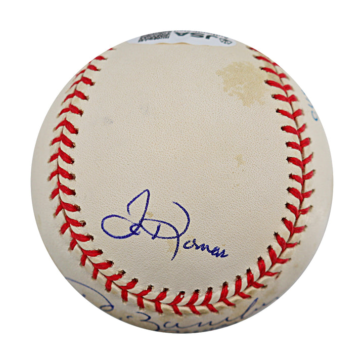 Al Bumbry Balitmore Orioles Autographed Inscribed OAL Baseball JSA COA