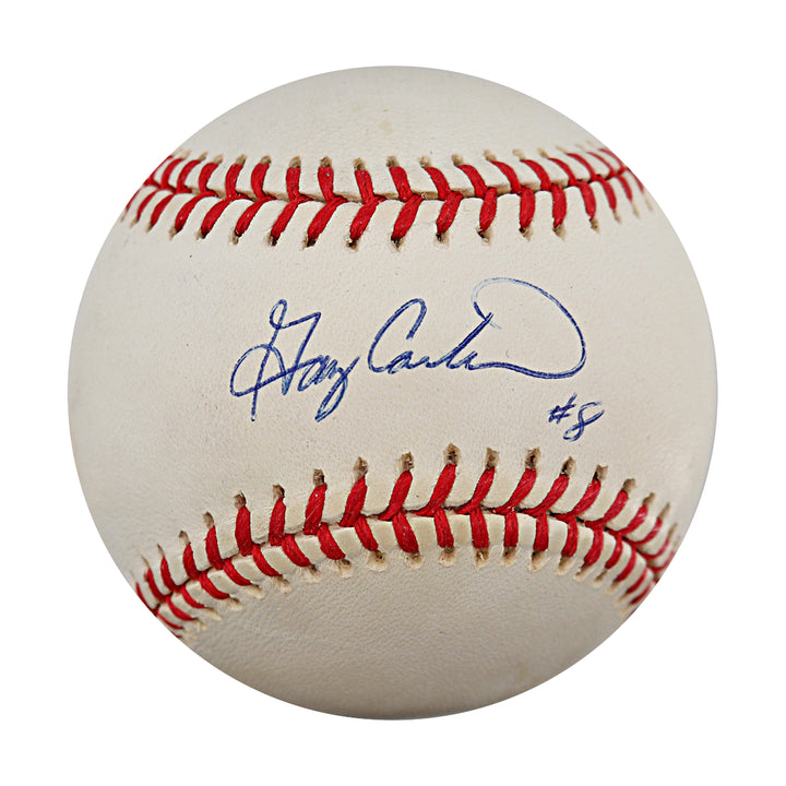 Gary Carter Mets Expos Autographed ONL Baseball JSA COA-2