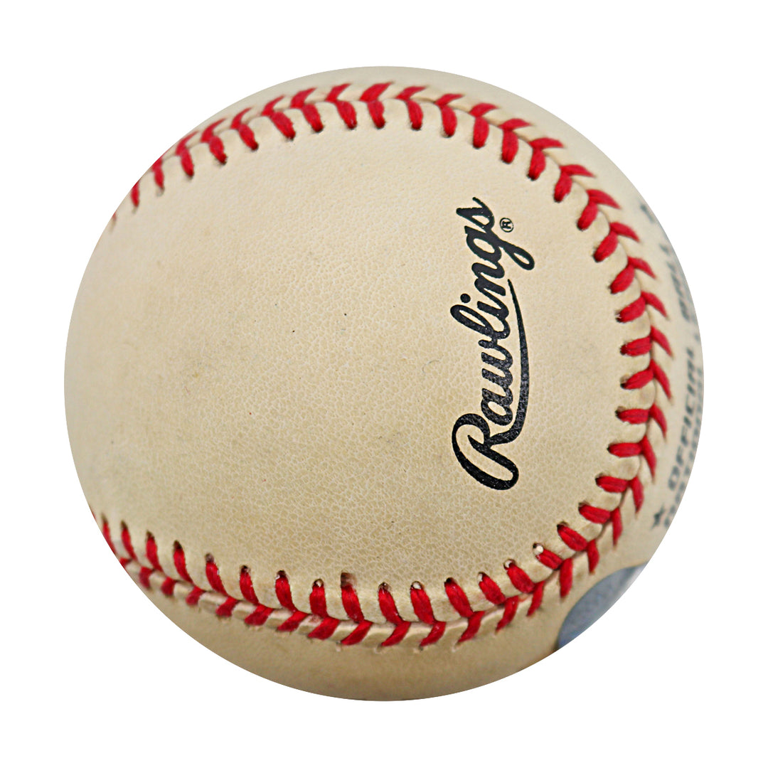 Magic Johnson Los Angeles Lakers Autographed ONL Baseball Triumph Holo