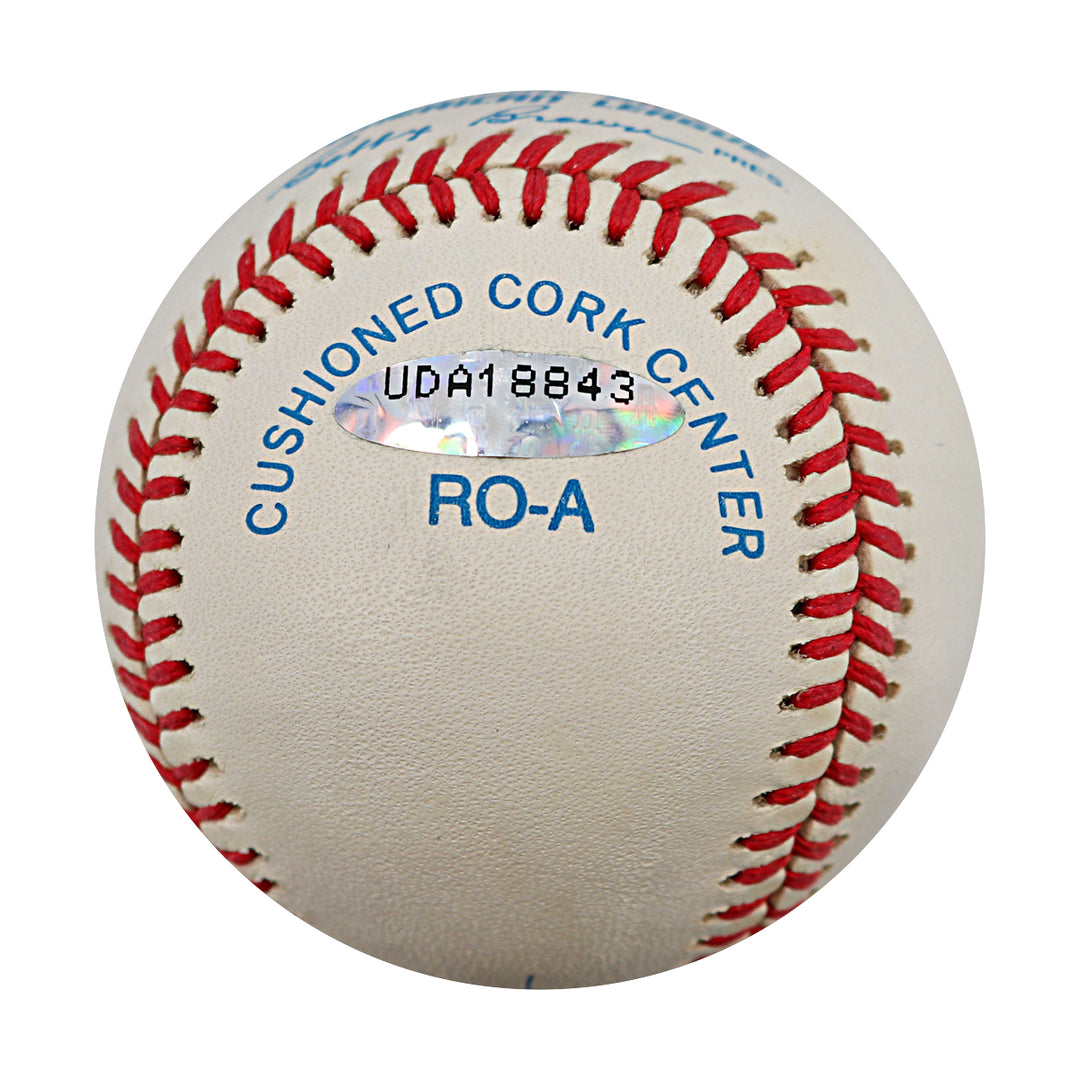 Rollie Fingers Athletics Autographed Inscribed OAL Baseball LE 31/125 UDA COA
