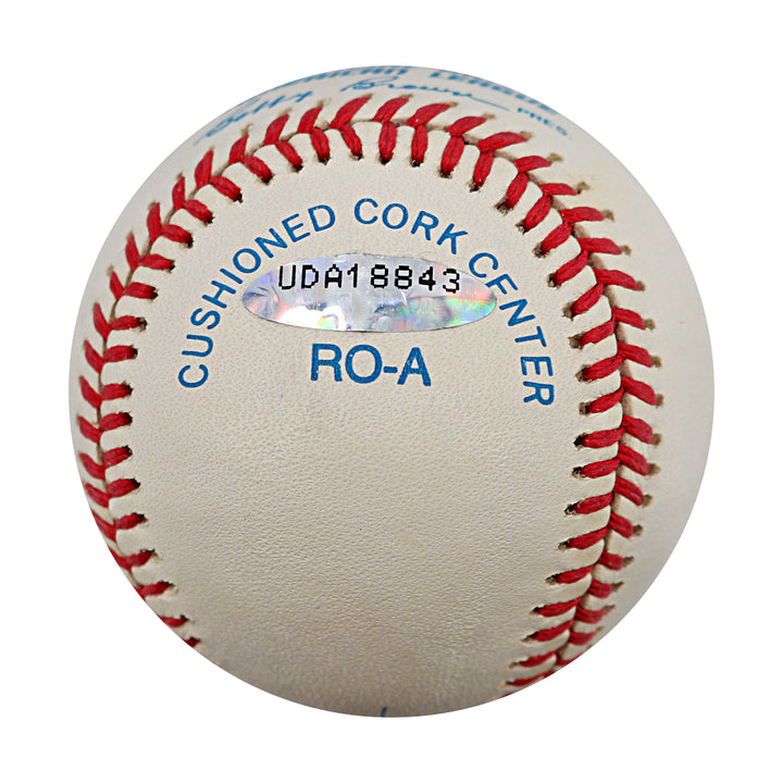 Rollie Fingers Athletics Autographed Inscribed OAL Baseball LE 31/125 UDA COA