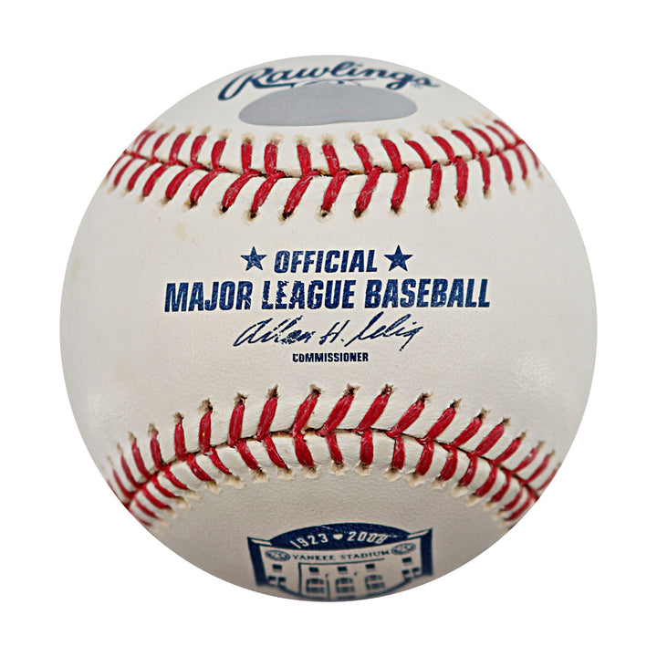Joe Girardi Yankees Autographed OMLB Commerative Logo Baseball Steiner COA