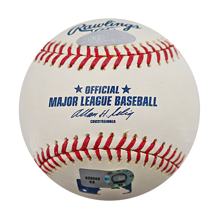 Phil Hughes New York Yankees Autographed Inscribed OMLB Baseball Steiner COA