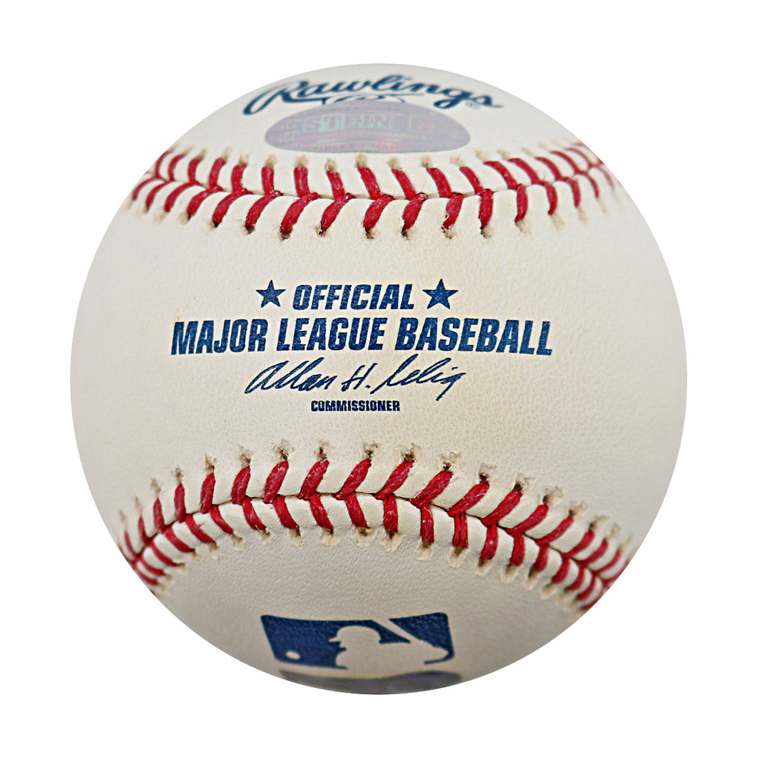 David Robertson Yankees Phillies Autographed OMLB Baseball Steiner COA