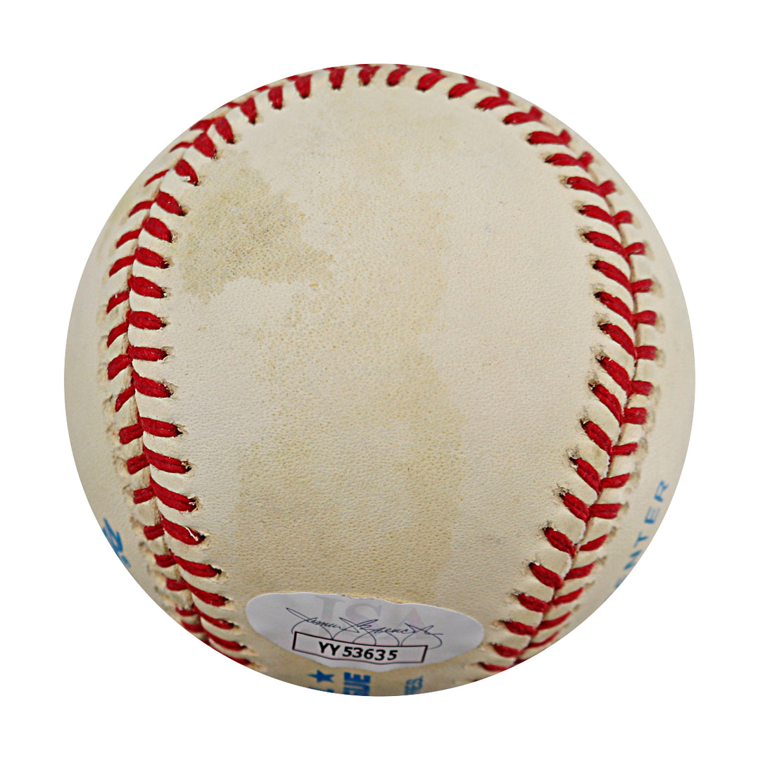 Jim Brown Cleveland Browns Autographed OAL Baseball JSA LOA