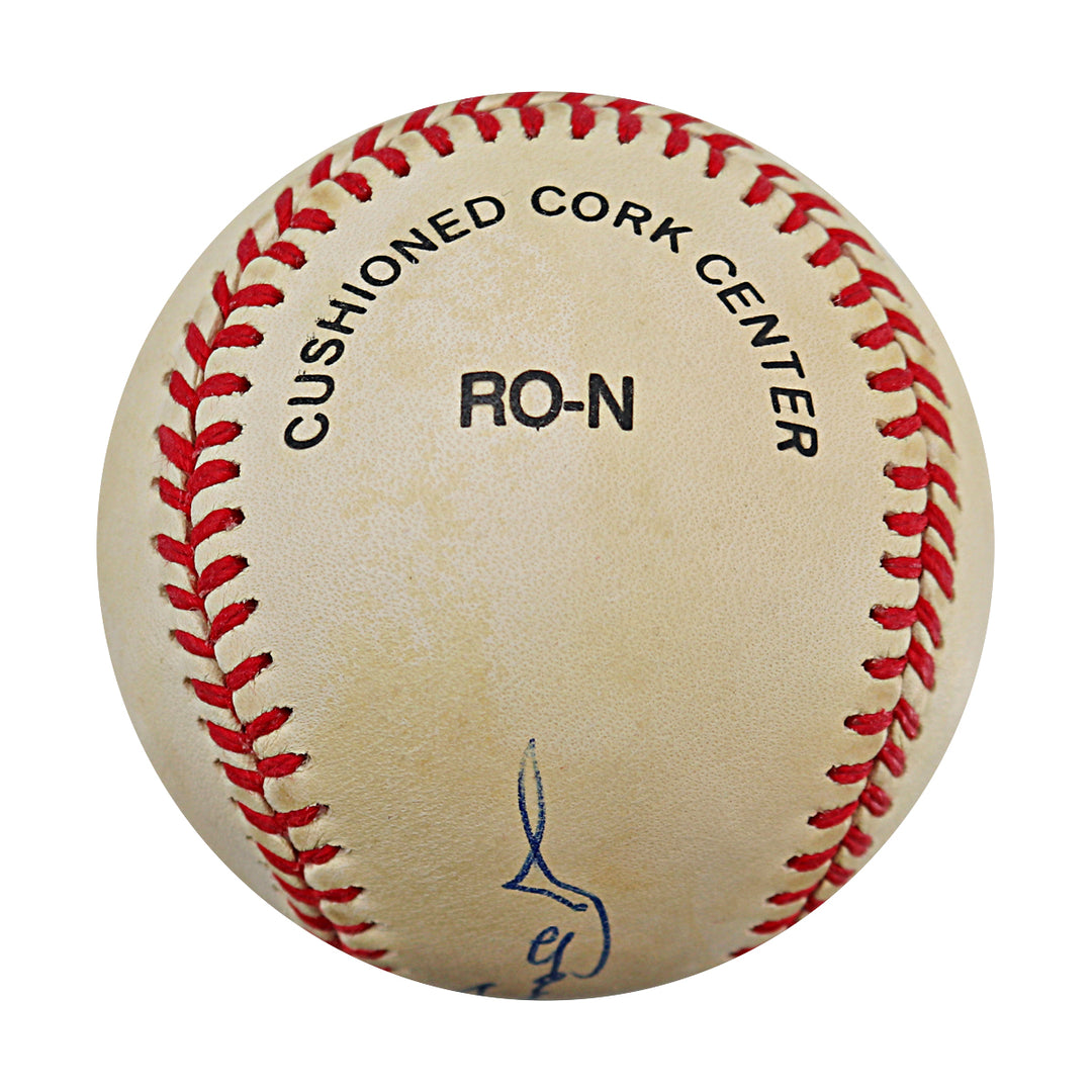 Johnny Unitas Baltimore Colts Autographed Inscribed ONL Baseball JSA LOA
