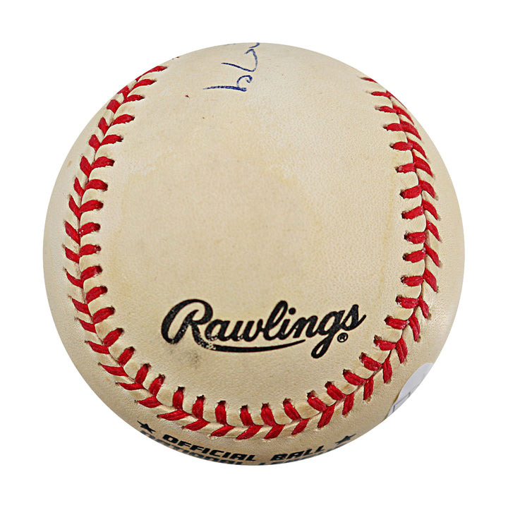 Johnny Unitas Baltimore Colts Autographed Inscribed ONL Baseball JSA LOA