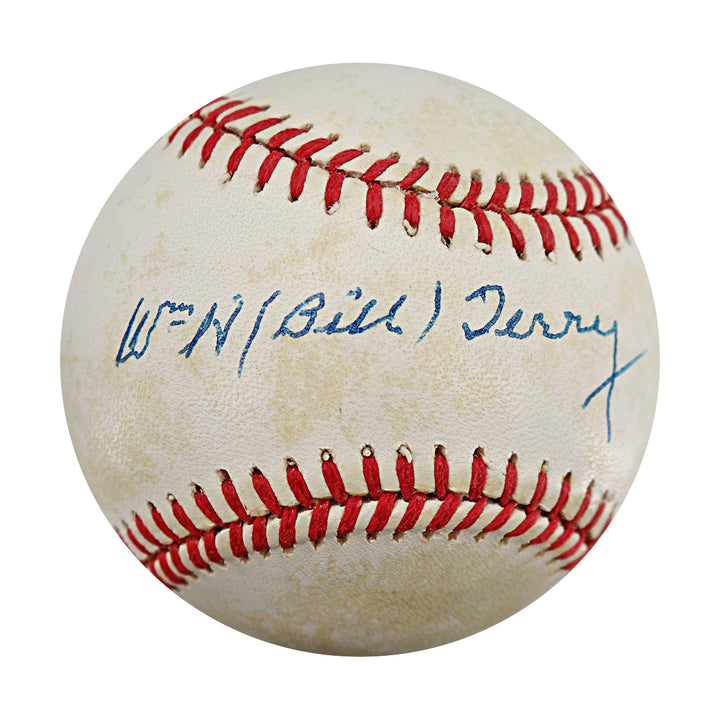 Bill Terry San Francisco Giants Autographed ONL Baseball JSA LOA