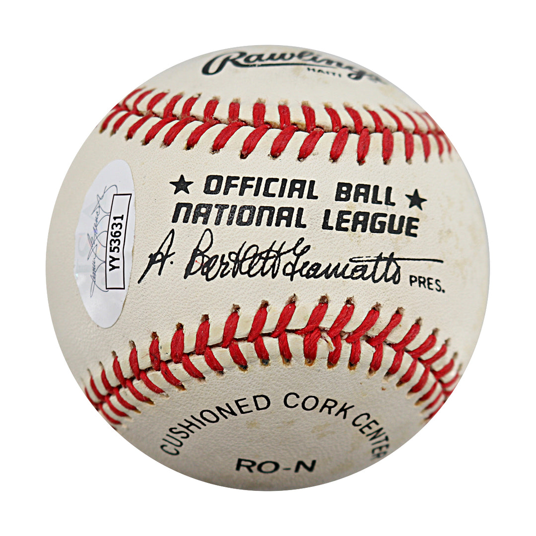 Bill Terry San Francisco Giants Autographed ONL Baseball JSA LOA
