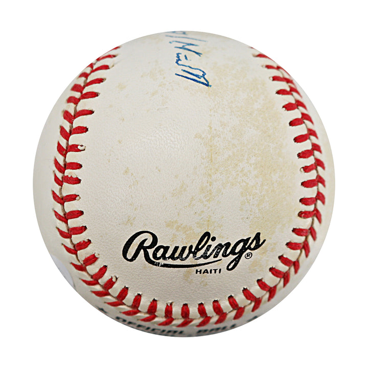Bill Terry San Francisco Giants Autographed ONL Baseball JSA LOA