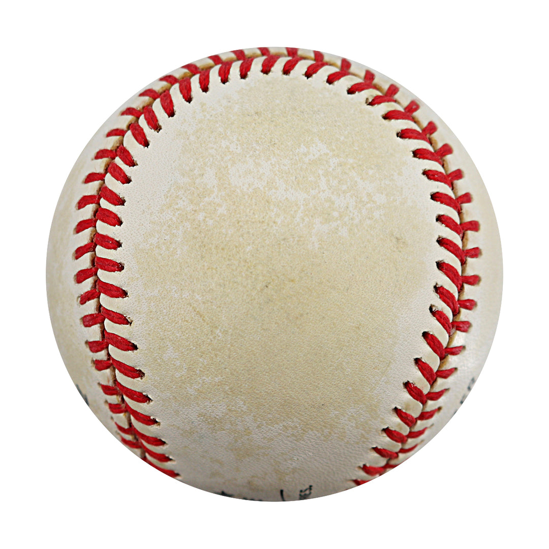 Bill Terry San Francisco Giants Autographed ONL Baseball JSA LOA