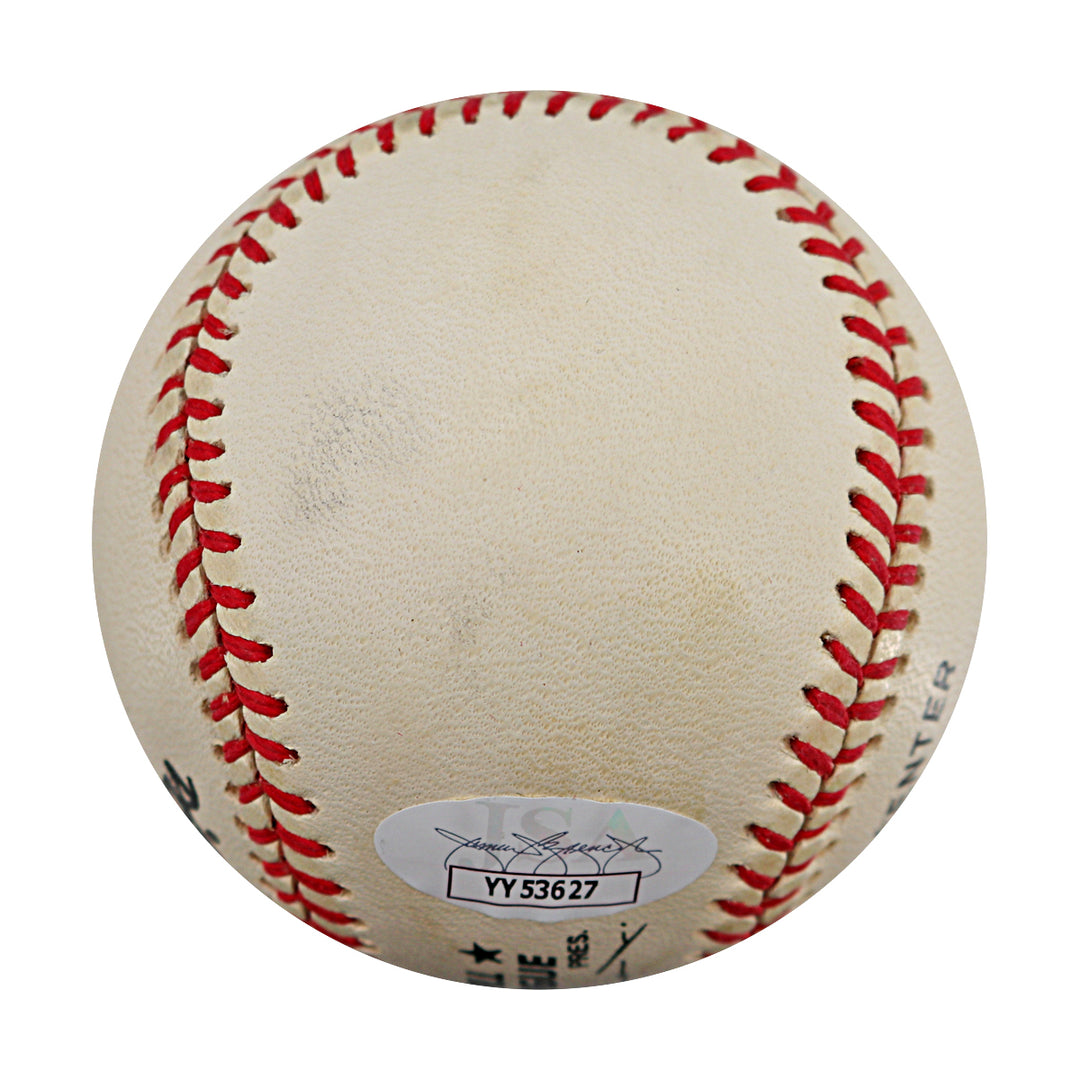 Tiger Woods Autographed ONL Baseball JSA LOA