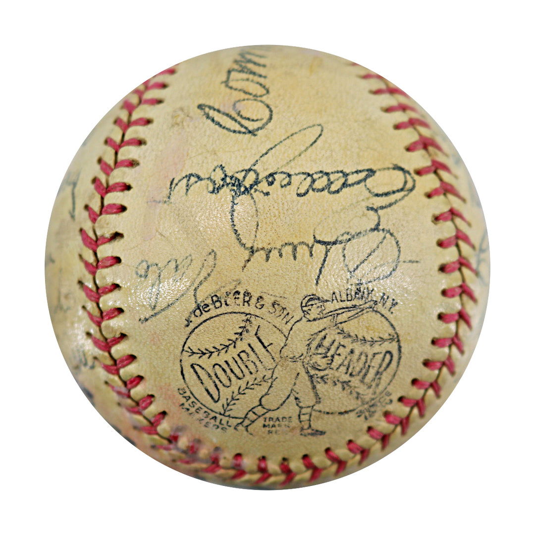 1949 Philadelphia A's Multi Signed Official League Baseball 21 Autos JSA LOA
