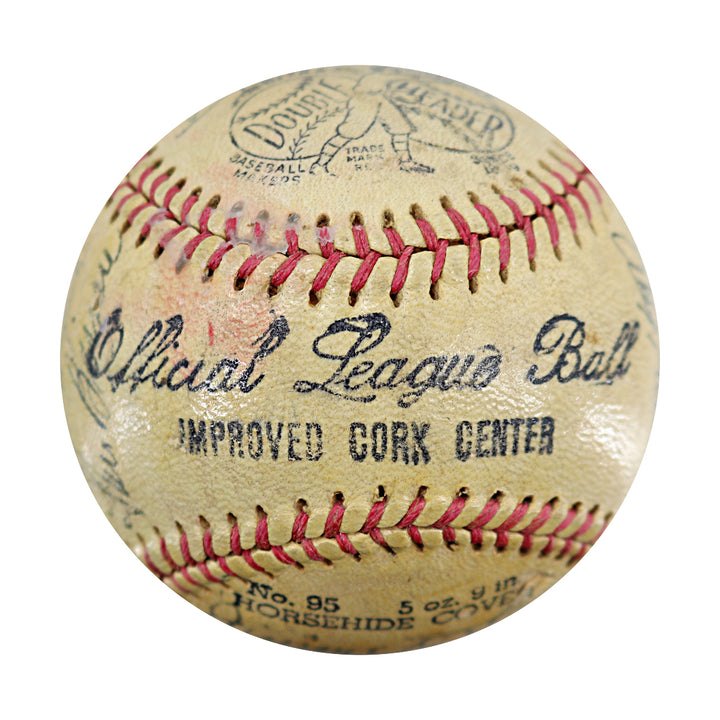 1949 Philadelphia A's Multi Signed Official League Baseball 21 Autos JSA LOA