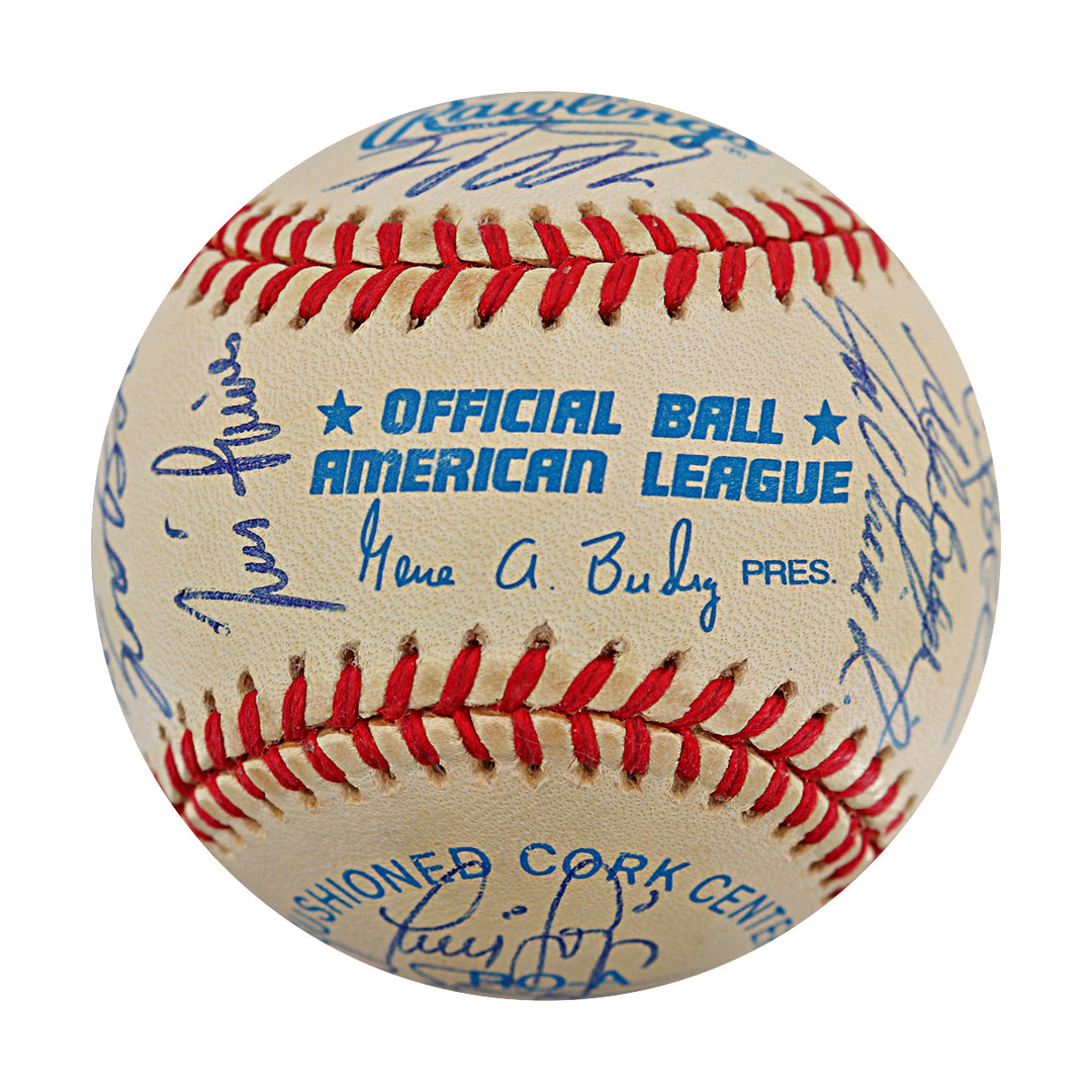 Torre Jeter Rivera 98 New York Yankees Team Signed OAL Baseball 28 Autos JSA LOA