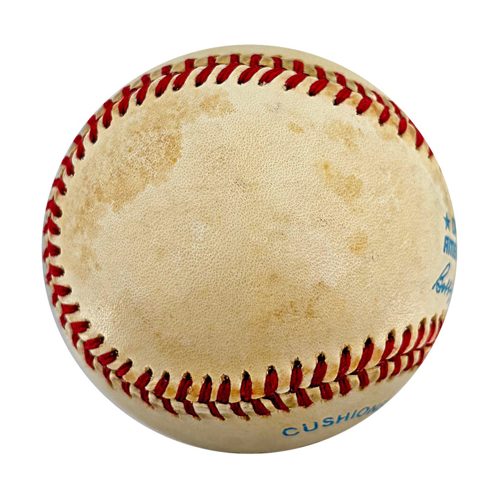 Denny McLain Detroit Tigers Autographed Inscribed OAL Baseball JSA COA