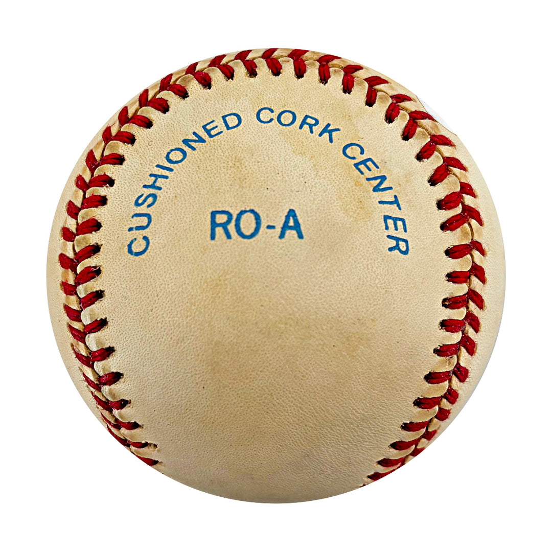 Denny McLain Detroit Tigers Autographed Inscribed OAL Baseball JSA COA
