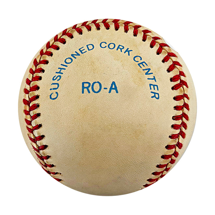 Denny McLain Detroit Tigers Autographed Inscribed OAL Baseball JSA COA