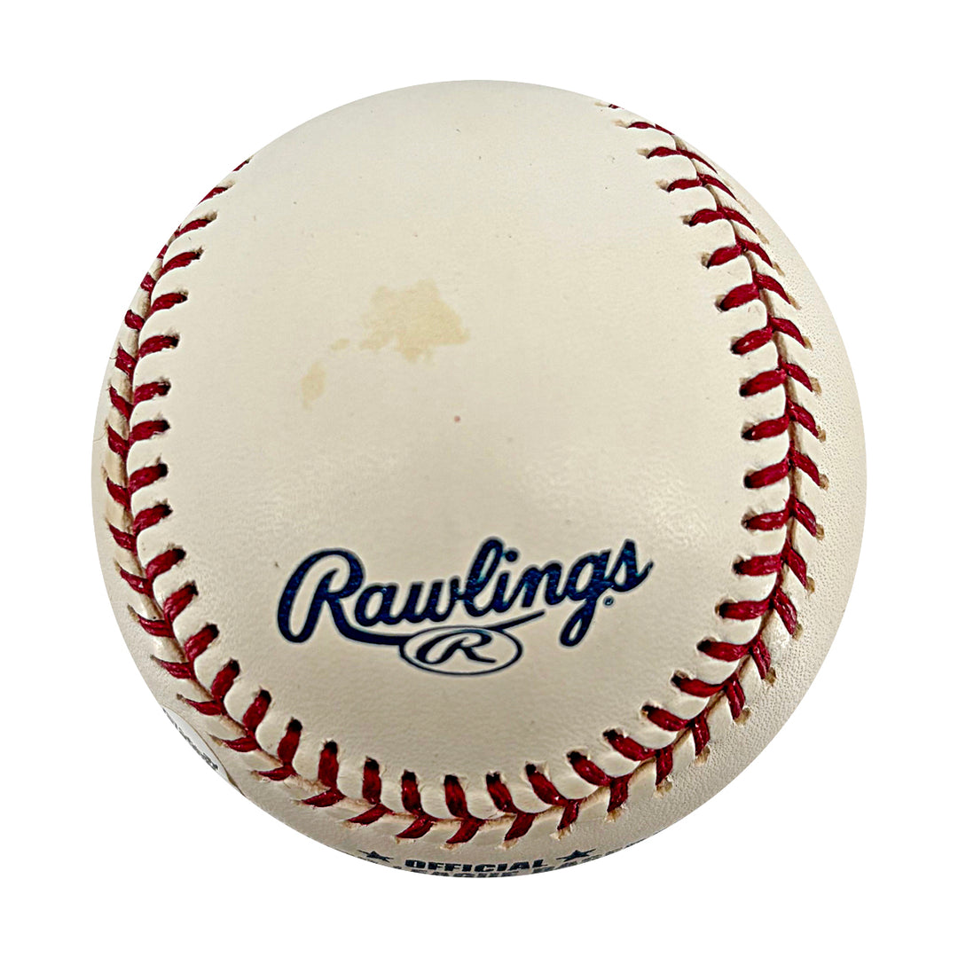 Art Mahaffey Philadelphia Phillies Autographed Inscribed OMLB Baseball JSA COA