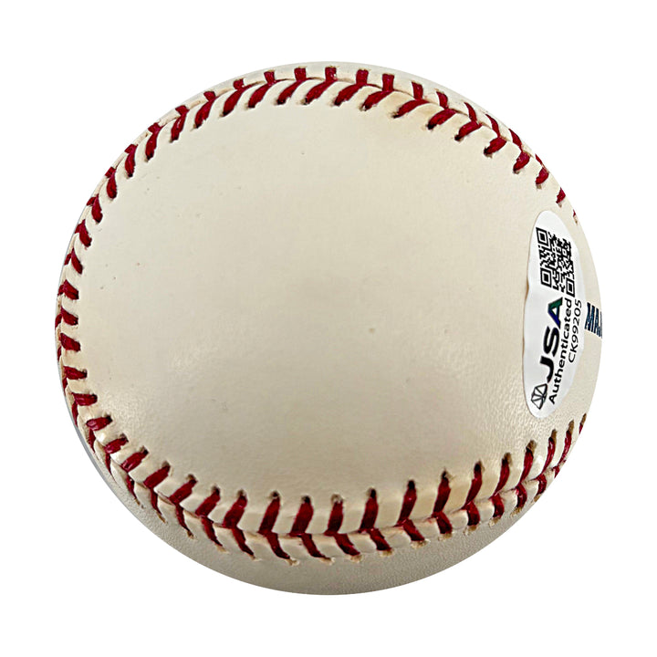 Art Mahaffey Philadelphia Phillies Autographed Inscribed OMLB Baseball JSA COA