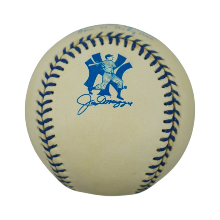 Joe Dimaggio New York Yankees Logo OAL Baseball