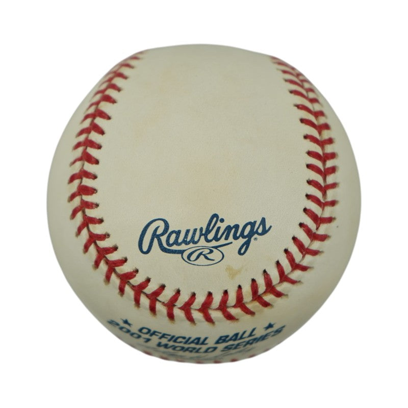 Yankees Diamondbacks 2001 World Series Ceremonial Pitch Official Baseball - 2