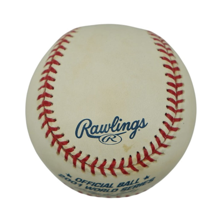 Yankees Diamondbacks 2001 World Series Ceremonial Pitch Official Baseball - 2