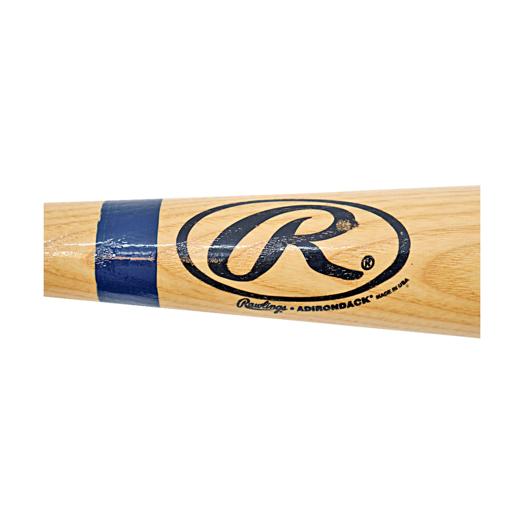 Jim Leyritz New York Yankees Signed Inscribed Game Model Bat All American COA