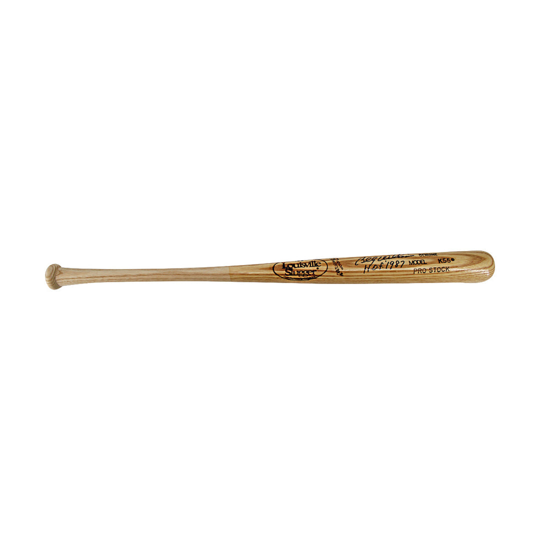 Billy Williams Cubs Autographed Inscribed Louisville Slugger Model Bat JSA COA